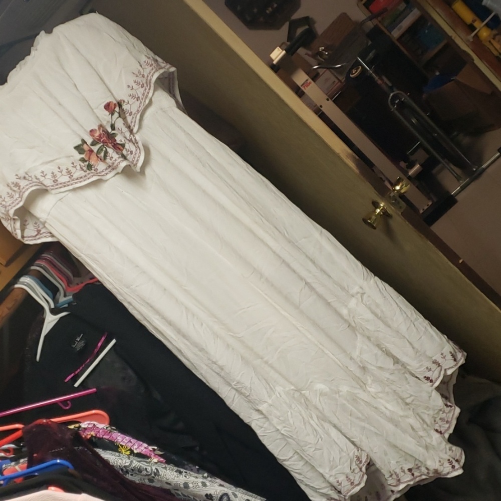American Eagle strapless maxi dress